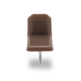 3/4in W | Beige HDPE | Plastic Corner Glide | R33-21