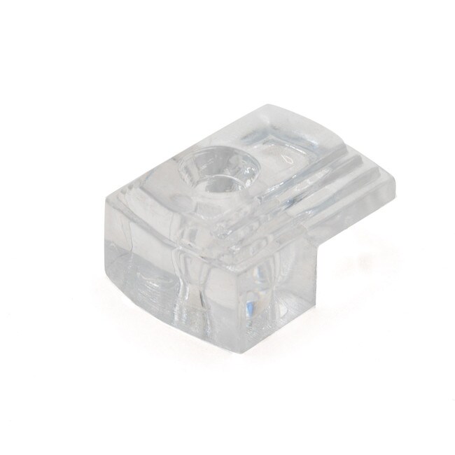Clear Mirror Clips For 1/4in Thick Glass | R45-293