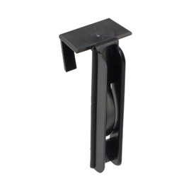 2in H x 1/2in W Black | Hanging Drawer Divider Clip