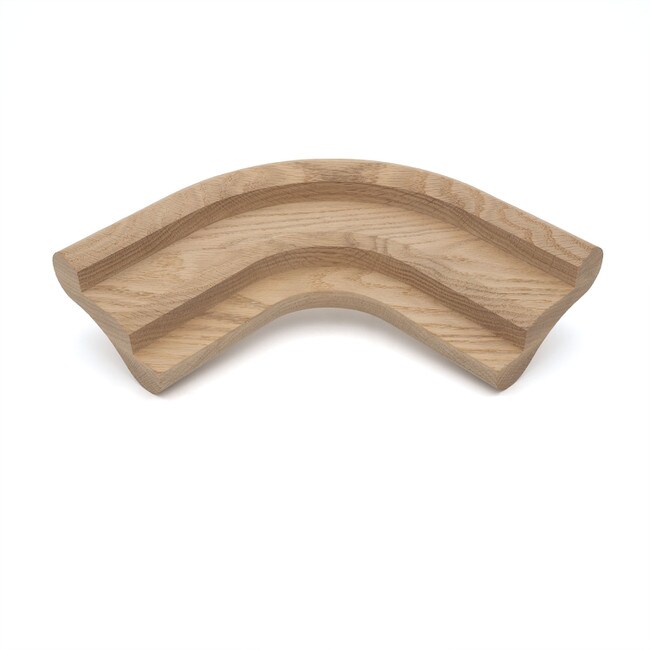 1-3/8in H x 5.5in Outside Radius x 4-3/8in W | Unfinished Radius Corner | RC-200 Series