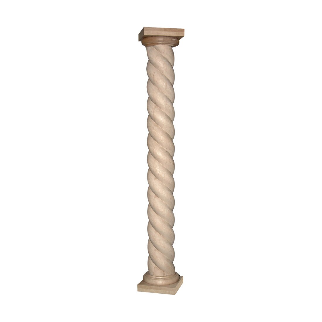 Hardwood Structural Rope Column