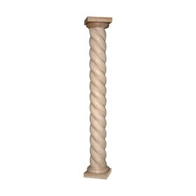 Hardwood Structural Rope Column