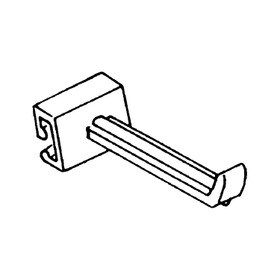 1 1/2" Long Ribbed Polyester Clip Hook Works With Ea 30