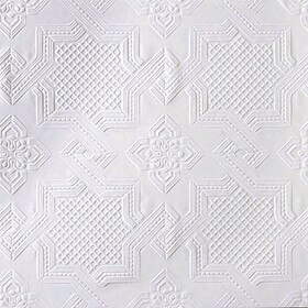 20-1/2" High Seymour Anaglypta Superdurable Wallpaper 33' Long Roll