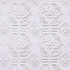 20-1/2" High Derby Anaglypta Original Wallpaper 33' Long Roll