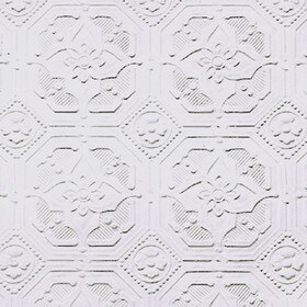 20-1/2" High Derby Anaglypta Original Wallpaper 33' Long Roll