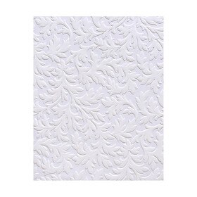20-1/2" High High Leaf Tile Anaglypta Luxury Vinyl Wallpaper 33' Long Roll