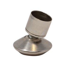 5/8in Dia x 1-1/4in Base with Nickel Plated Steel | Regal Swivel Glide | REGAL-10