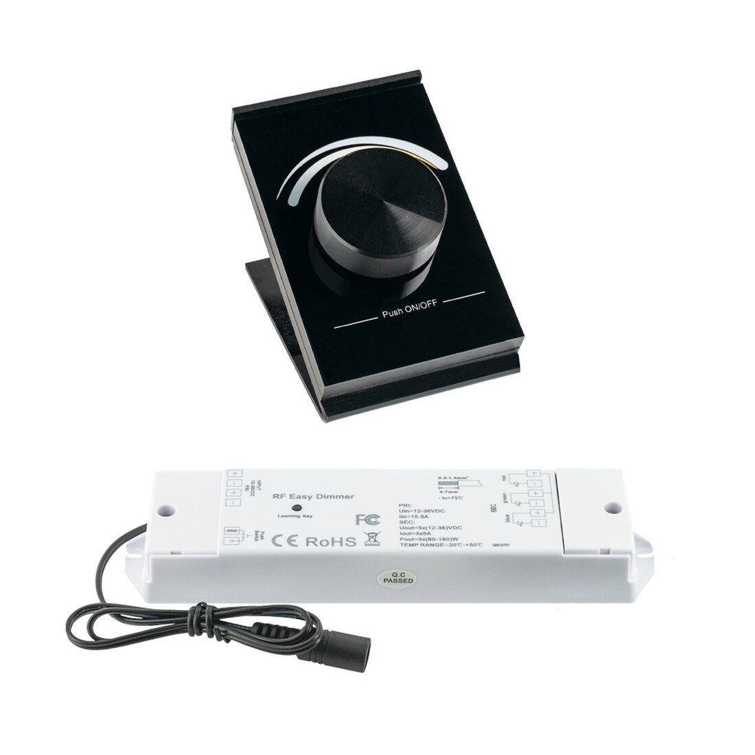 Wireless Desk Type | RF CCT Controller with Receiver | 12V/24V