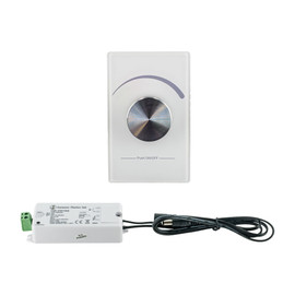 RF Wall Style LED Dimmer Switch with Receiver 12V/24V for Standard White Lights