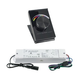 Wireless Desk Type | RF RGB Controller with Receiver | 12V/24V