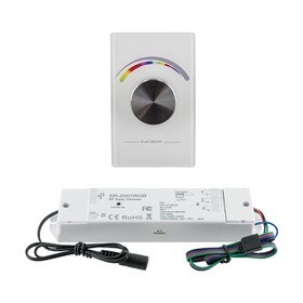Wireless Wall Type | RF RGB Controller with Receiver | 12V/24V