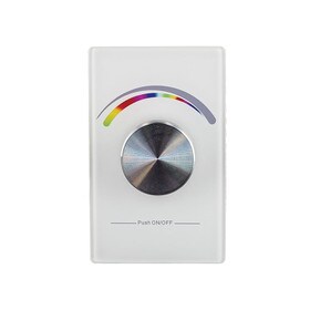 Wireless Wall Type | RF RGB LED Controller | 12V/24V