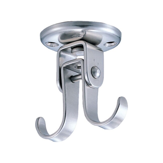 1-31/32" Wide Stainless Steel Satin Finish Round Rotaing Swing Hook