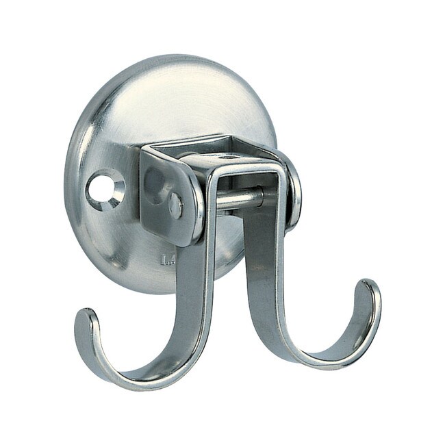 1-31/32" Wide Stainless Steel Satin Finish Round Rotaing Swing Hook