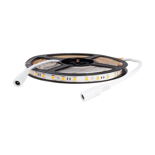 10mm Wide LED Tape Flexible Strip Lighting | Cool White (5700K-8700K) | 200-500 Lumens Per Foot 12V IP65 UL | 8.25ft Roll