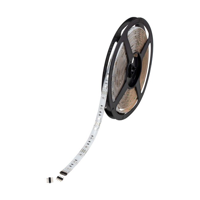 10mm Wide LED Tape Flexible Strip Lighting | 5050 Chip RGB | 200-500 Lumens Per Foot 12V IP20 UL | 8.25ft Roll
