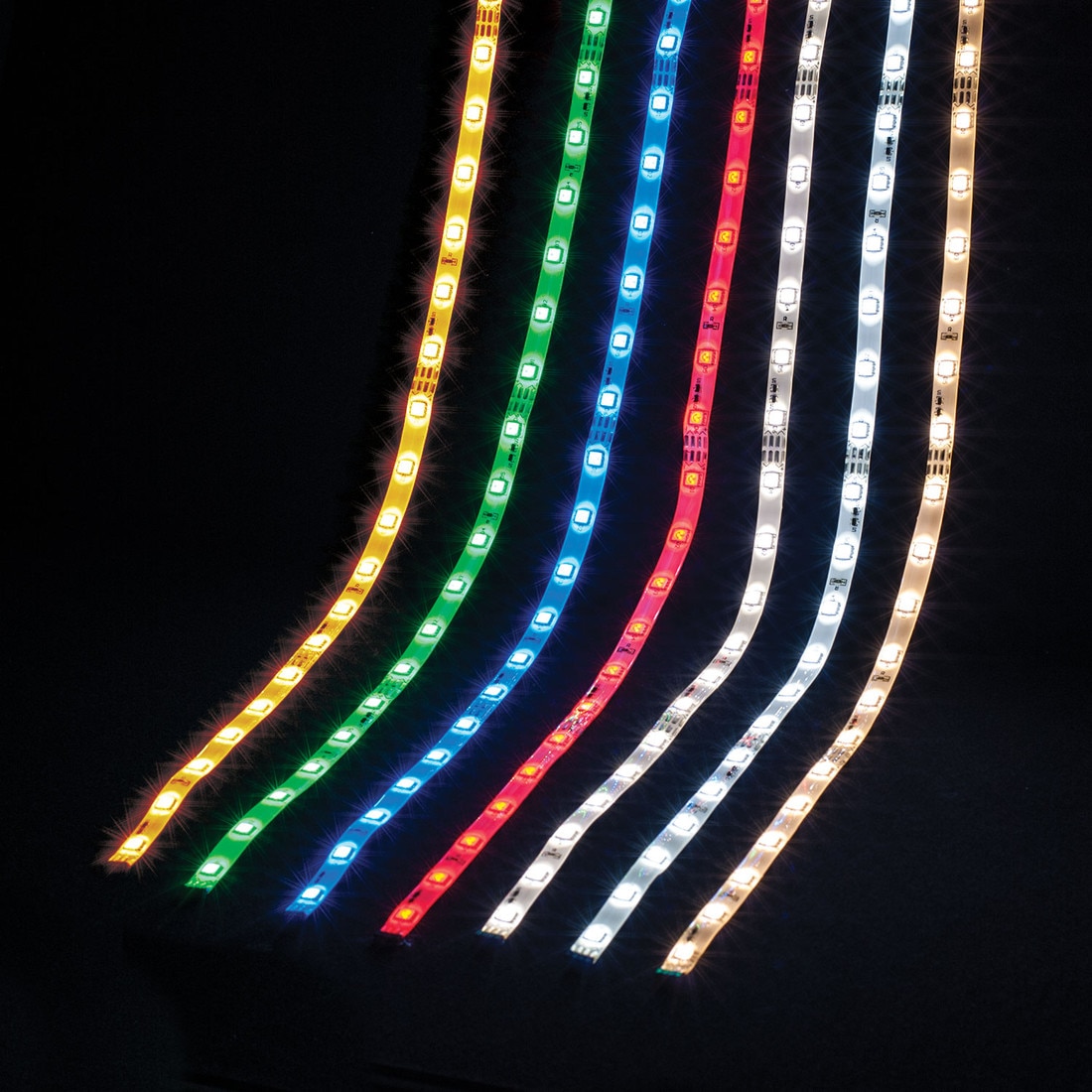 3/8" (10mm) Wide LED Tape Flexible Strip Lighting | 5050 Chip | 279 Lumens Per Foot 24V