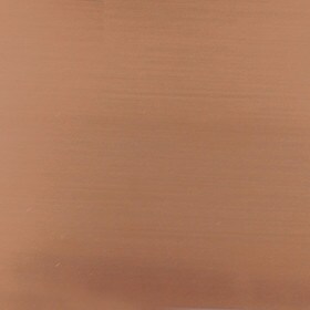 4' Wide Brushed Copper Finish Styrene Laminate with Adhesive Backing