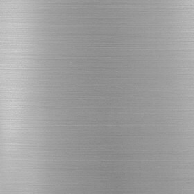 4' Wide Brushed Steel Finish Styrene Laminate with Adhesive Backing