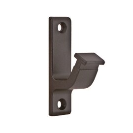Polished Chrome Vertical Hook Type Support Bracket for Rolling Ladder