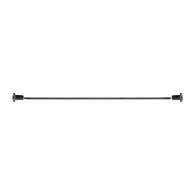 Polished Chrome Rung Support for 20" Wide Rolling Ladders