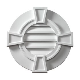 36" Diameter Round Louver with Flat Trim And Keystones
