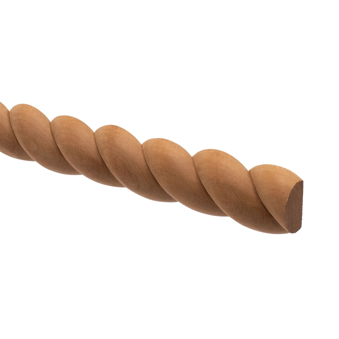 1in W | Premium Half Round Accent Rope Moulding | 8ft Length
