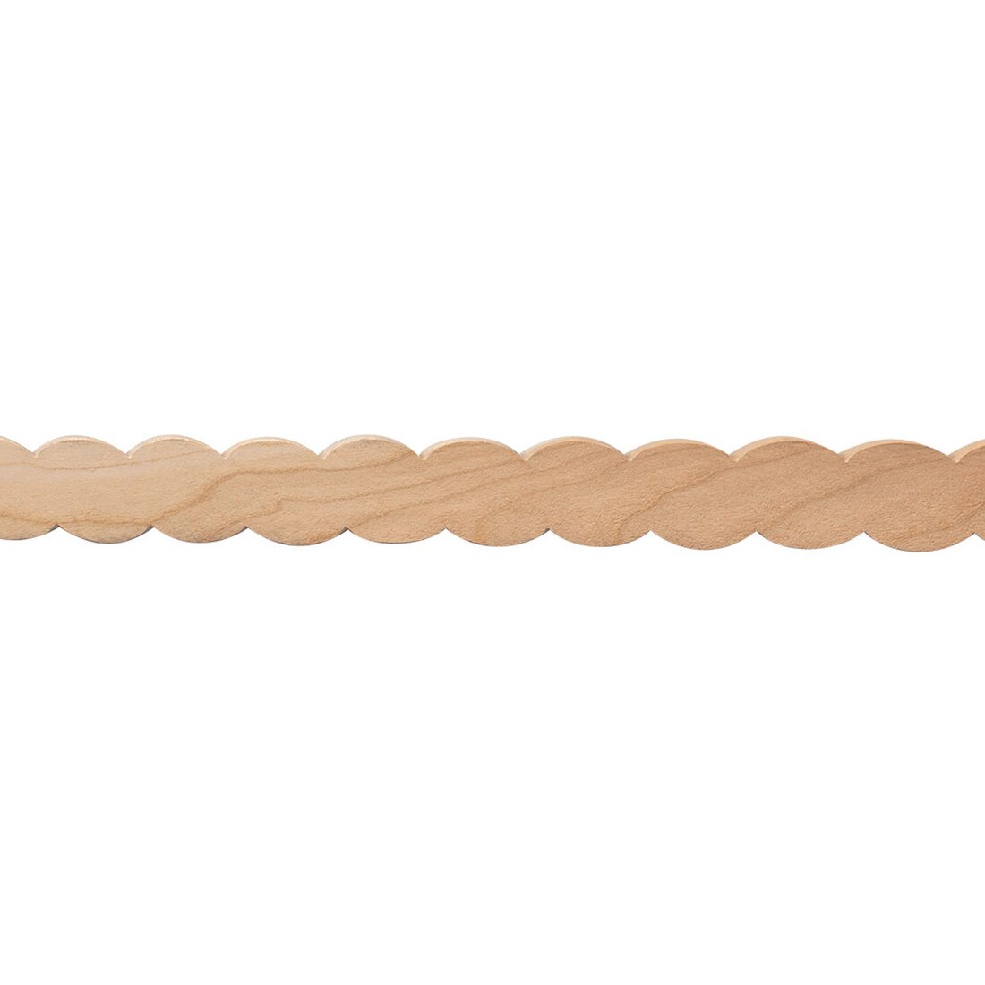 1-1/2in W | Premium Half Round Accent Rope Moulding | 8ft Length