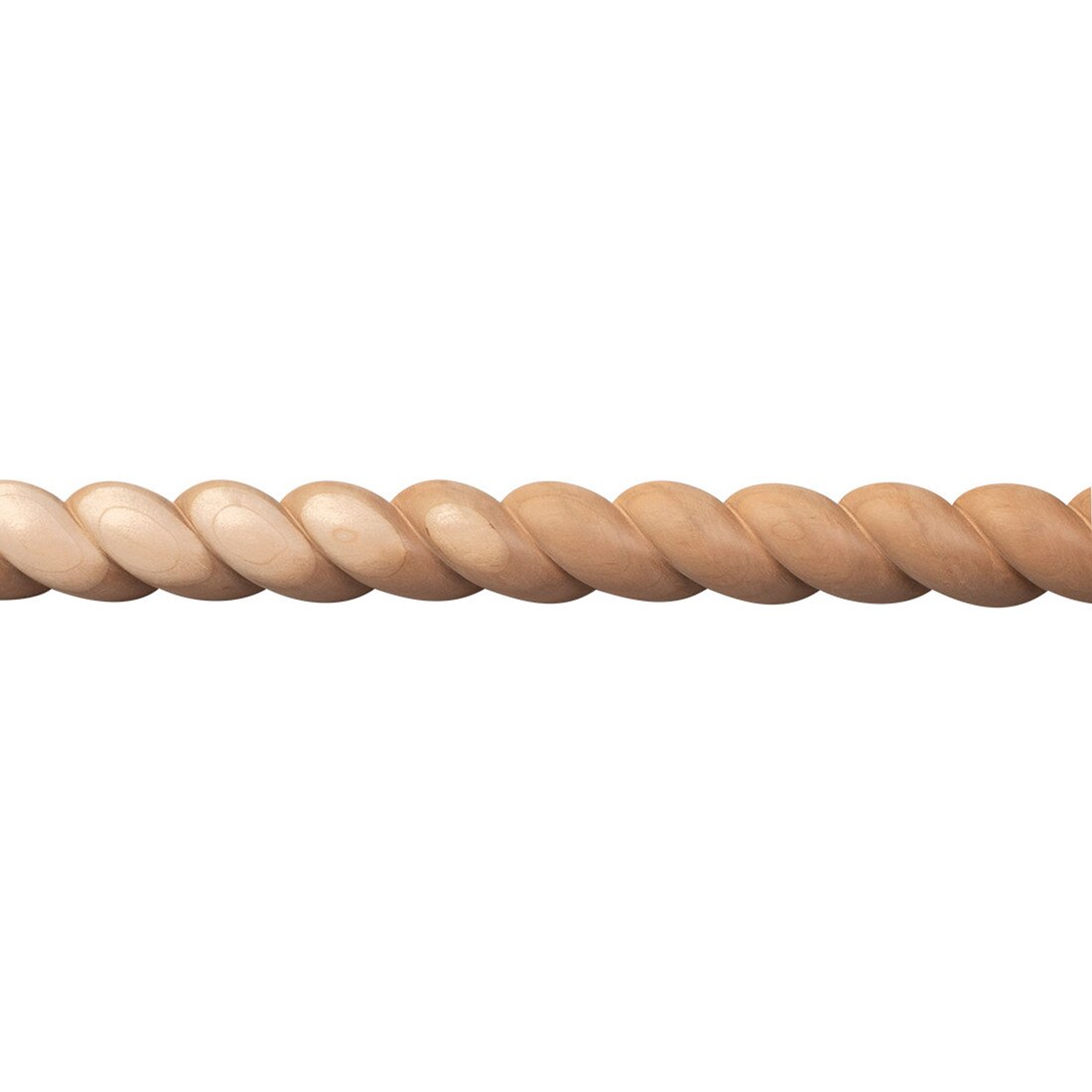 1-1/2in W | Premium Half Round Accent Rope Moulding | 8ft Length