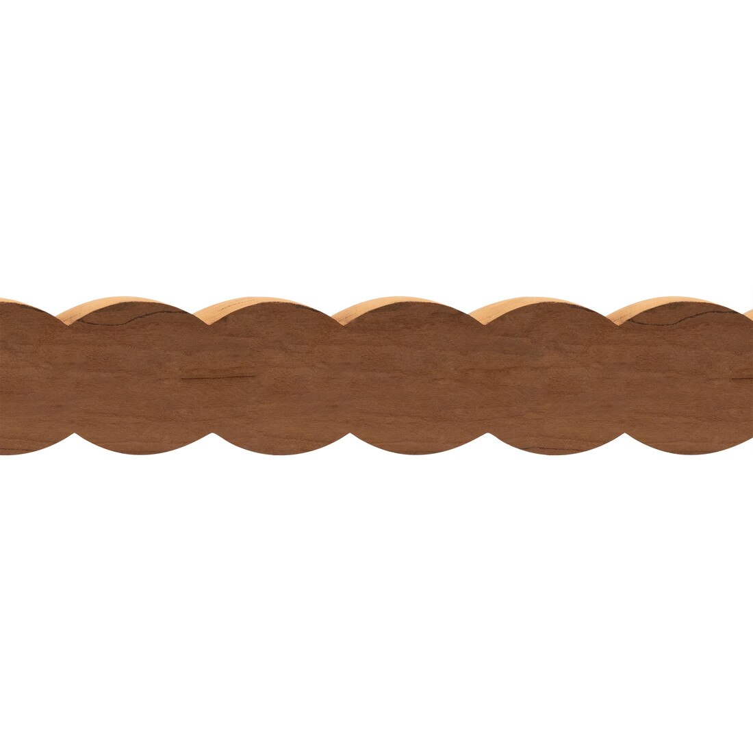 2-1/2in W | Premium Half Round Accent Rope Moulding | 8ft Length
