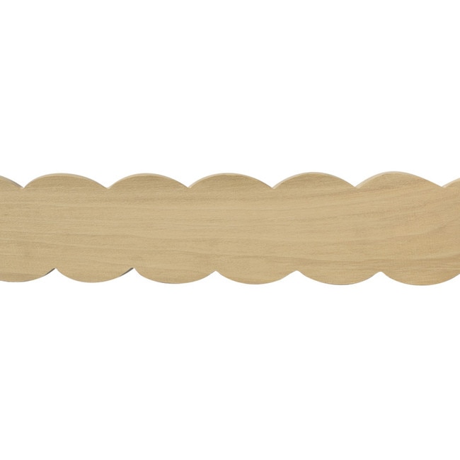 3in W | Premium Half Round Accent Rope Moulding | 8ft Length