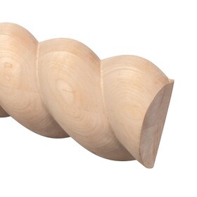 4in W | Premium Half Round Accent Rope Moulding | 8ft Length