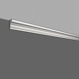 1-3/4in Face x 1-1/8in H x 1-3/4in Proj | Primed White High Density Polystyrene | Crown Moulding