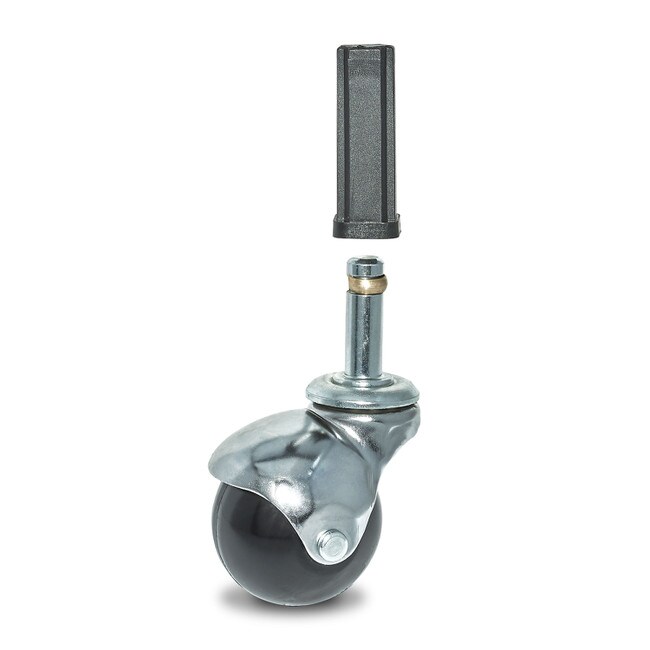 Square Caster Socket | Fits 3/4in x 18 Gauge Tube