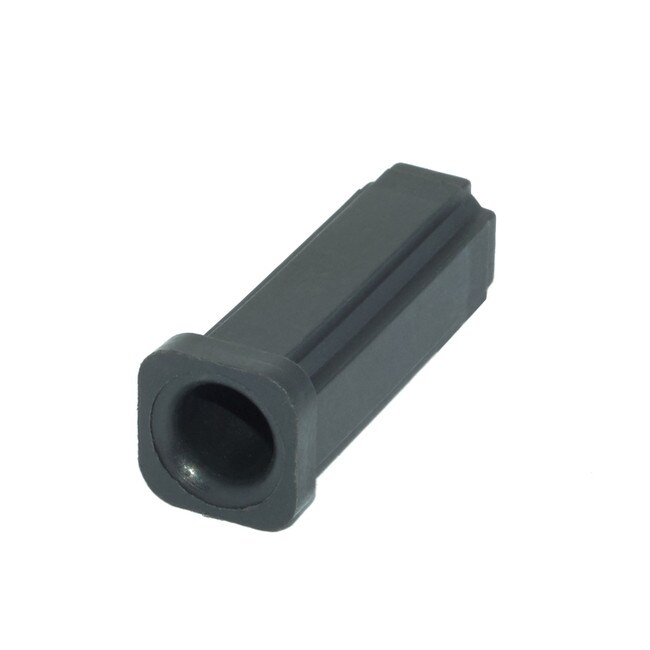 Square Caster Socket | Fits 3/4in x 18 Gauge Tube