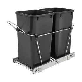 Rev-A-Shelf | Double 27 Qrt | Pull-Out Waste Containers