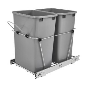 Rev-A-Shelf | Double 35 Qrt | Pull-Out Waste Containers
