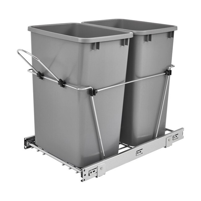 RevAShelf Double 35 Qrt PullOut Waste Containers