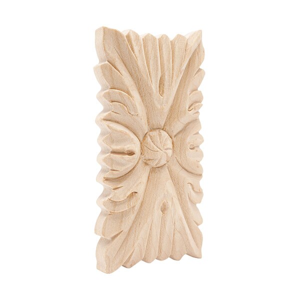 Hand Carved | Solid North American | Rosette Applique | RWC008 Series