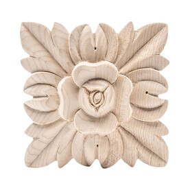 Hand Carved | Solid North American | Rosette Applique | RWC01 Series