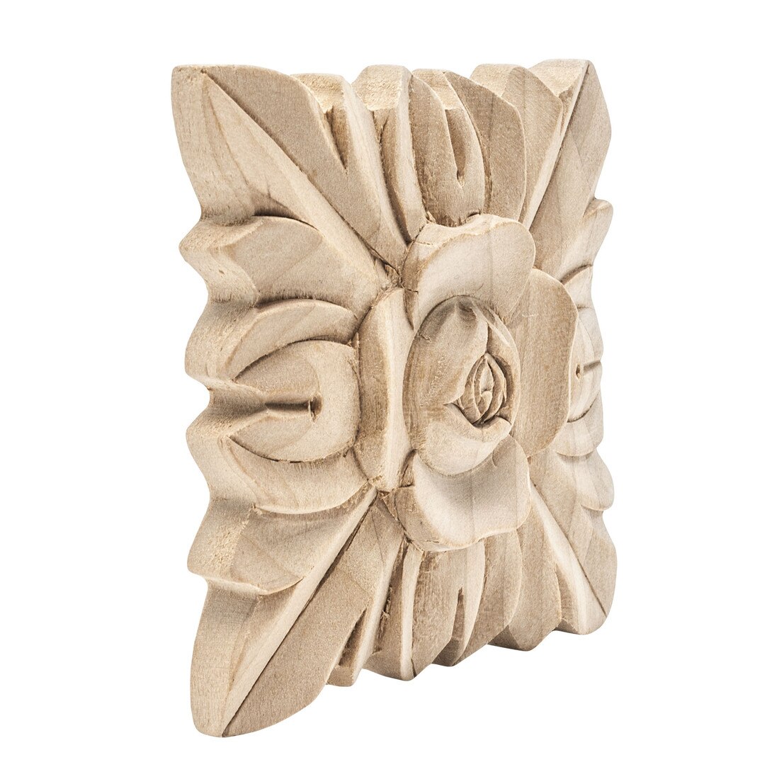 Hand Carved | Solid North American | Rosette Applique | RWC01 Series