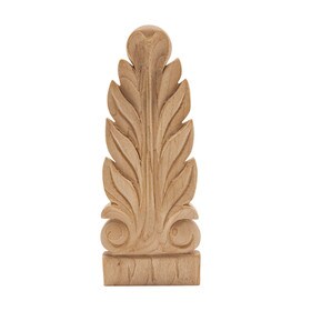 Hand Carved | Solid North American Deco Applique | RWC010 Series