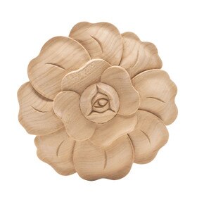 Hand Carved | Solid North American | Rosette Applique | RWC02 Series