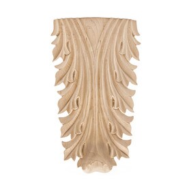 Hand Carved | Solid North American | Deco Applique | RWC101 Series