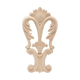 Hand Carved Solid North American | Applique