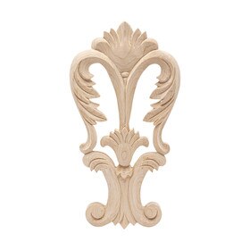 Hand Carved Solid North American | Applique