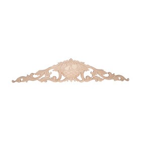 Hand Carved | Solid North American Cartouche Applique | RWC125 Series