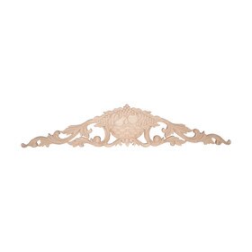 Hand Carved | Solid North American Cartouche Applique | RWC125 Series