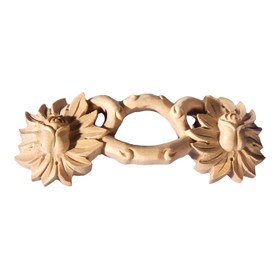 Solid Hard Maple Wood Pull 11 7/8"Lx4 3/8"Hx1 3/4"D